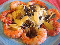 Crevettes aux pousses de bambou