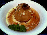 Pudding poire-romarin