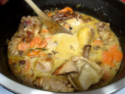 Abattis et pilons en blanquette - 20.2