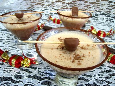 Image : recette Cocktail au chocolat et au caramel