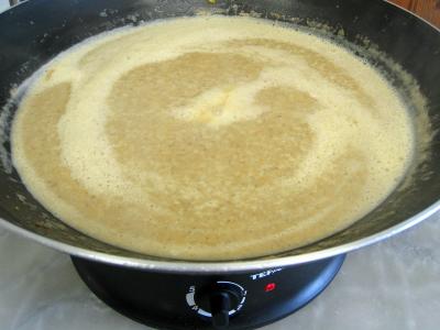 Velouté de cèpes à la landaise et son béret - 26.2