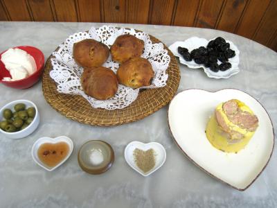 Ingrédients pour la recette : Foie gras aux pruneaux