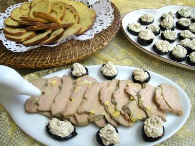 Recette Foie gras aux pruneaux