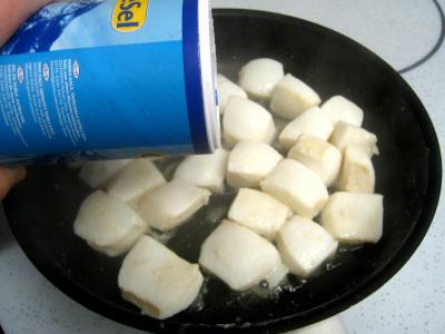 Coupelles de crêpes farcies aux encornets - 21.2