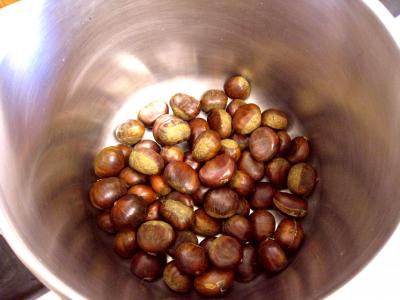 Noix de Saint-Jacques aux morilles et à la purée de marrons - 1.1