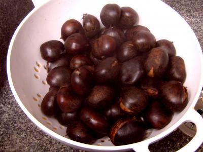 Noix de Saint-Jacques aux morilles et à la purée de marrons - 3.1