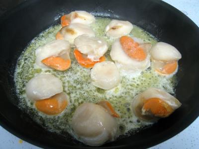 Noix de Saint-Jacques aux morilles et à la purée de marrons - 18.2