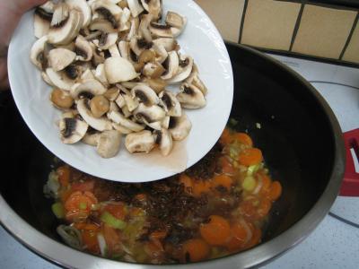Feuilletés de ris de veau et champignons - 15.4