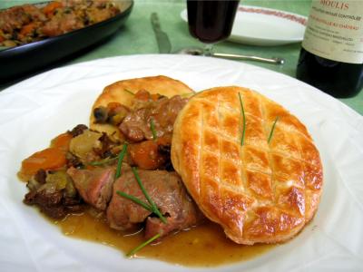 Feuilletés de ris de veau et champignons - 20.3