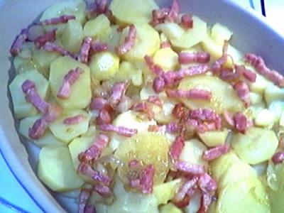Lamelles de pommes de terre