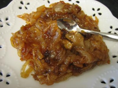 confit d'oignons cognac