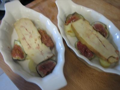 Flans de foie gras aux panais et aux figues - 9.2