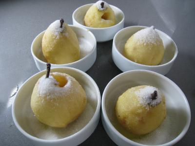Poires au cidre et sa crème fouettée - 4.2