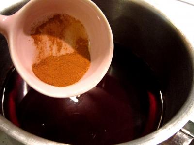 Bananes au vin rouge et chantilly - 3.2