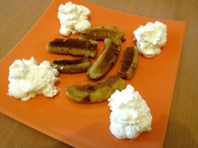 Bananes au vin rouge et chantilly - 9.1