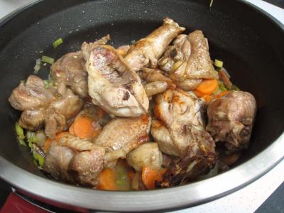 Coq au vin aux cèpes façon auvergnate - 10.3