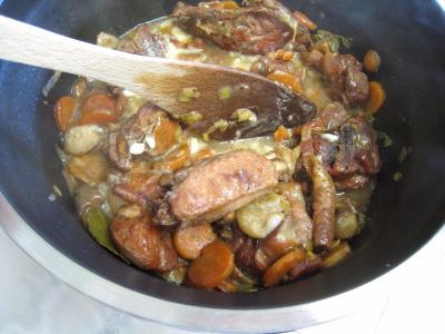 Coq au vin aux cèpes façon auvergnate - 15.2