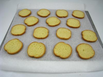 Canapés au bleu de Bavière et aux poires - 3.3