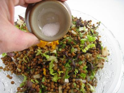 Foie gras aux lentilles et au vinaigre balsamique - 7.2