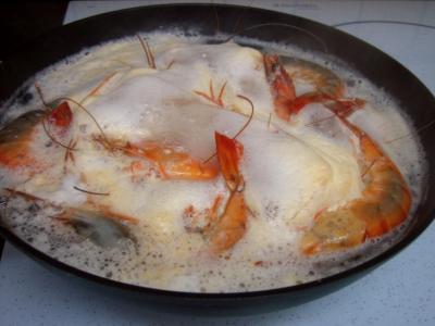 Cotriade de thon et gambas au champagne - 5.3