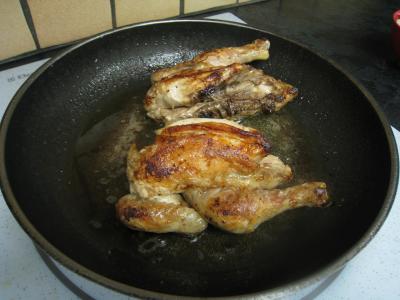 Coquelet au miel et sa purée de navets - 12.3