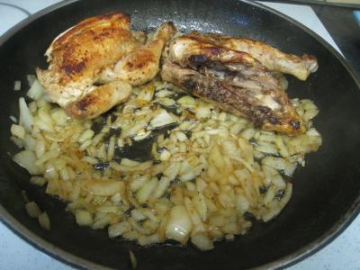 Coquelet au miel et sa purée de navets - 13.3