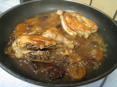 Coquelet au miel et sa purée de navets - 16.4