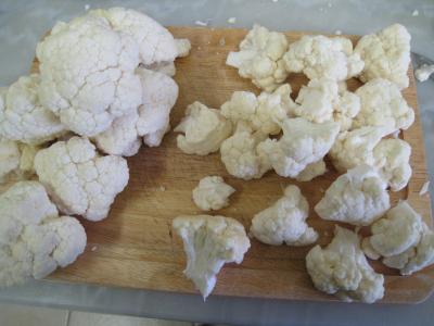 Flans de chou-fleur et sa sauce crémée - 1.3