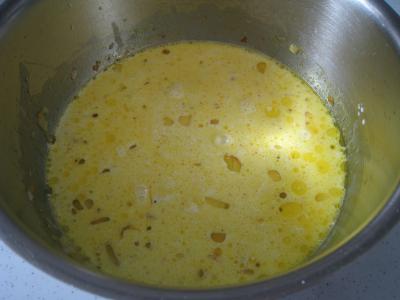 Aiguillettes à l'Amaretto et aux pois gourmands - 6.3