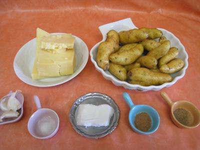 Ingrédients pour la recette : Aligot