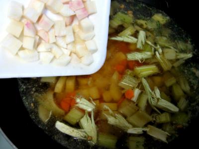 Amuse-bouche crème de cardon - 12.2