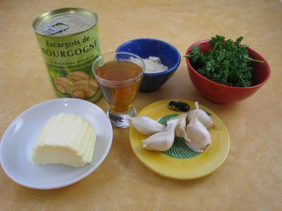 Ingrédients pour la recette : Beurre escargots