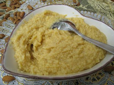 Recette Ramequin de crème d'amandes