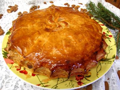 sucre : Pithiviers aux pommes