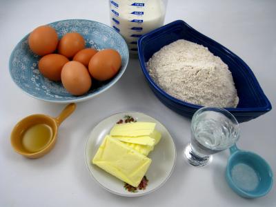 Ingrédients pour la recette : Pâte à crêpes