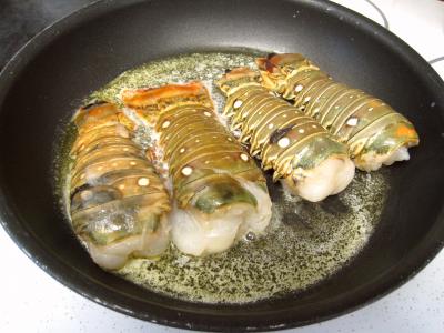 Asperges et queues de langoustes au whisky - 9.2