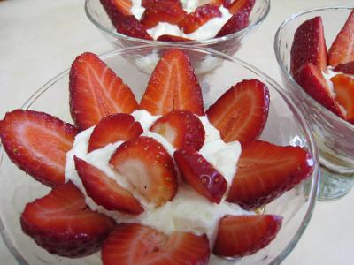 Bananes et fraises chantilly - 8.4