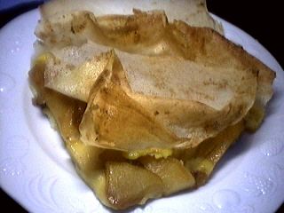 Recette Galette des rois aux pommes et brick