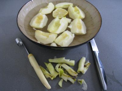 Aiguillettes de canard gras au coulis de pommes - 2.4