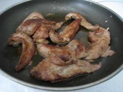 Aiguillettes de canard gras au coulis de pommes - 10.3