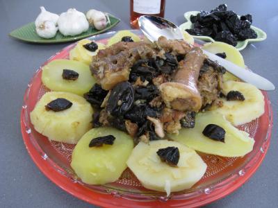 Recette Queues de porc aux épices et aux panais