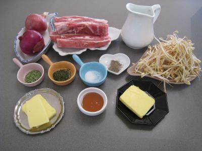 Ingrédients pour la recette : Agneau aux oignons aux saveurs chinoises