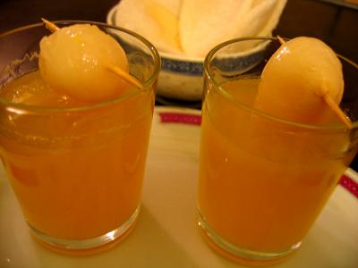 saké : Verres de cocktail du nouvel an chinois