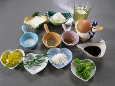 Ingrédients pour la recette : Sauce mayonnaise à la noix de coco