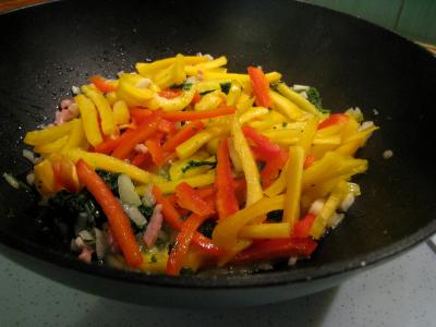 Crêpes aux épinards, aux champignons et son saumon fumé - 6.3