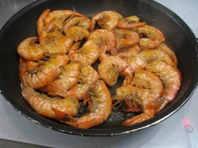Crevettes à l'anis et sauce à l'orange - 7.4