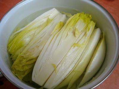 Brochettes de porc aux endives et sa sauce aux noix de cajou - 5.2