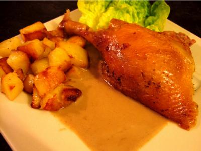 Recette Canard et sa sauce au foie