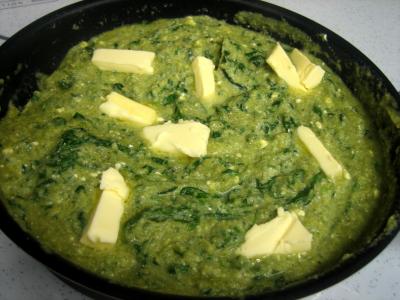 Cassolettes d'oeufs aux restes de purée de brocolis - 3.4