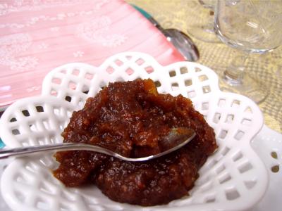 Recette Chutney aux dattes et aux carottes